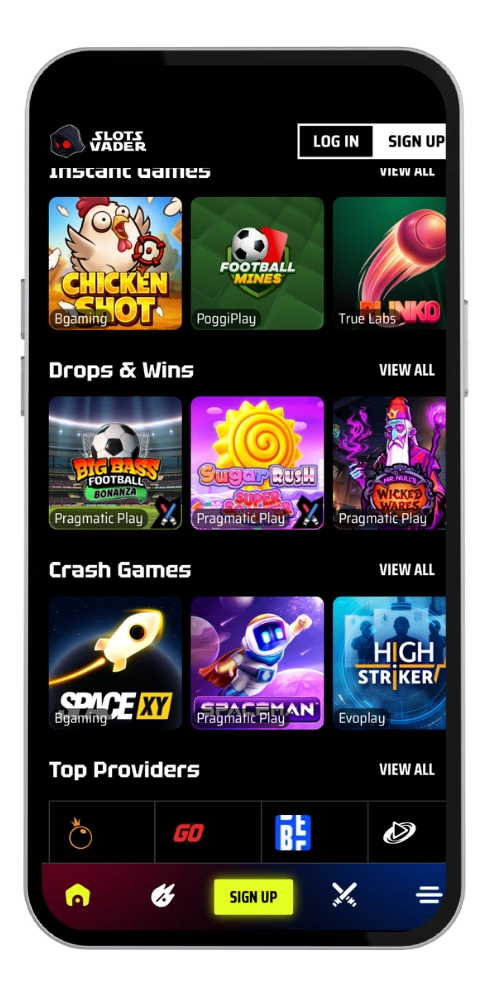 Slots vader kasyno Polska